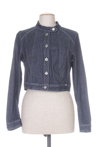 deca vestes femme de couleur bleu