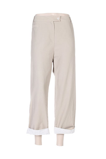 lewinger pantacourts femme de couleur beige