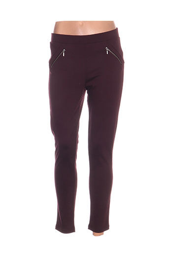 b.young pantalons femme de couleur violet