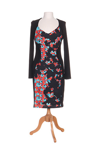 eroke robes femme de couleur noir