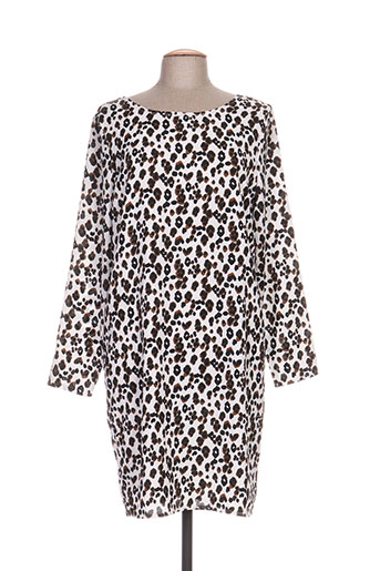 ichi robes femme de couleur blanc