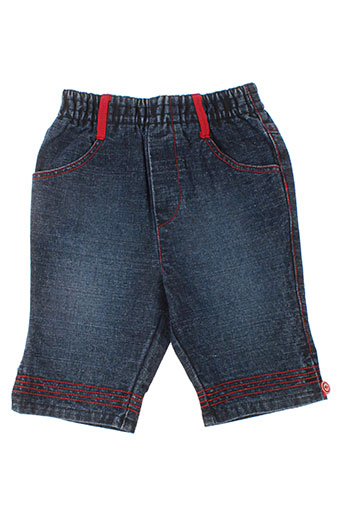 catimini jeans fille de couleur bleu