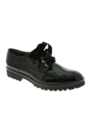 coco et abricot chaussures femme de couleur noir
