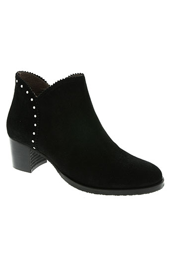 coco et abricot chaussures femme de couleur noir