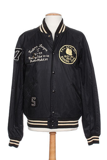ralph lauren vestes homme de couleur noir
