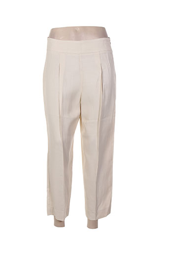 nice things pantacourts femme de couleur beige