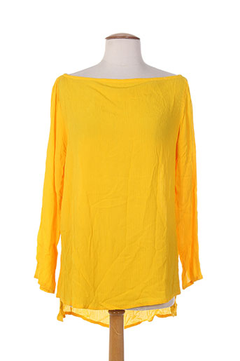 bakker chemises femme de couleur jaune