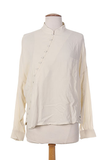 skunkfunk gilets femme de couleur beige