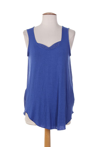 skunkfunk t-shirts femme de couleur bleu