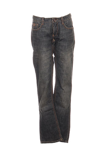 rags jeans fille de couleur bleu