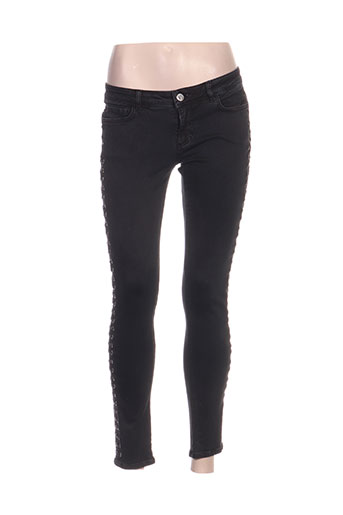 relish jeans femme de couleur noir