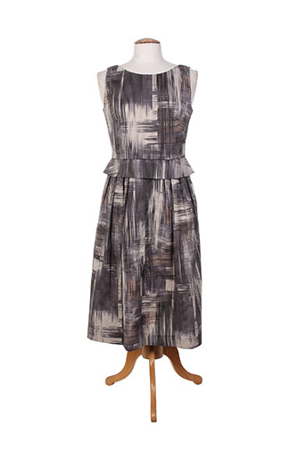 hug an' co robes femme de couleur gris
