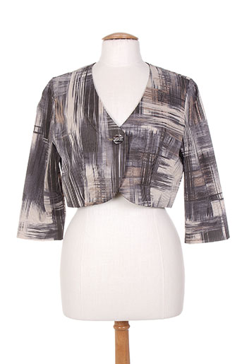 hug an' co vestes femme de couleur marron