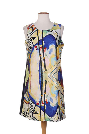 hippocampe robes femme de couleur jaune