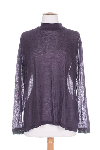 jean gabriel pulls femme de couleur violet