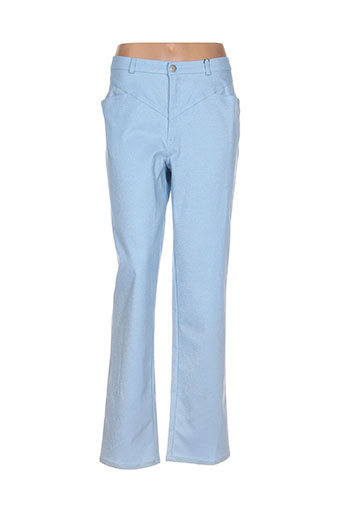 rosa rosam pantalons femme de couleur bleu