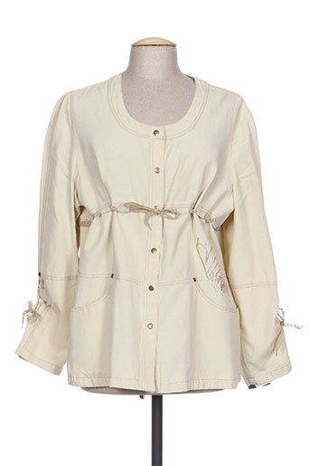 quattro chemises femme de couleur beige