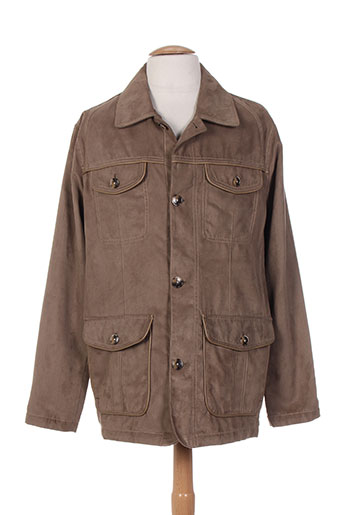 benny les hommes vestes homme de couleur marron