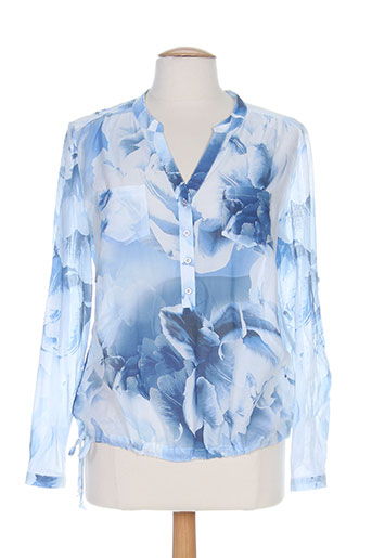 my way chemises femme de couleur bleu