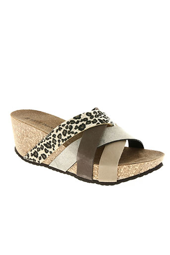 elue par nous chaussures femme de couleur marron