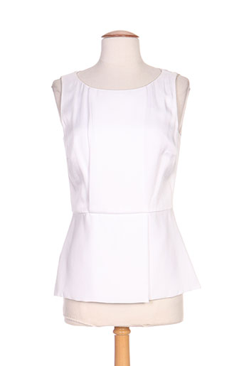 hugo boss t-shirts / tops femme de couleur blanc