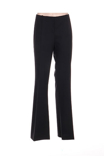hugo boss pantalons femme de couleur noir