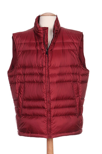 hugo boss manteaux homme de couleur rouge
