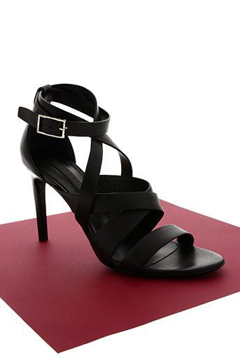hugo boss chaussures femme de couleur noir