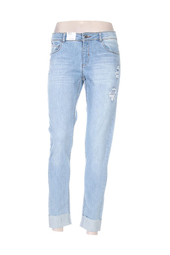 mayoral jeans fille de couleur bleu