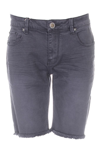 red soul shorts / bermudas homme de couleur noir