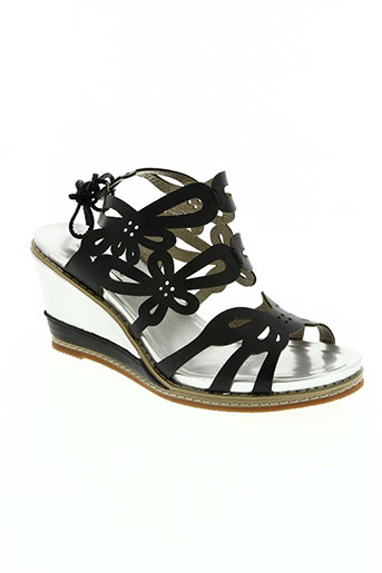 fugitive by francesco rossi chaussures femme de couleur noir