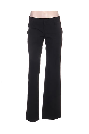 fornarina pantalons femme de couleur noir