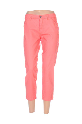 chipie pantacourts femme de couleur orange