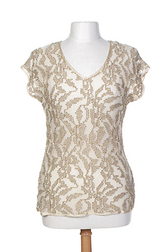 one step t-shirts / tops femme de couleur beige