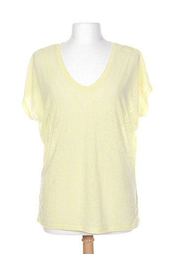 one step t-shirts / tops femme de couleur jaune