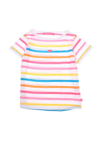 week end a la mer t-shirts / tops fille de couleur rose