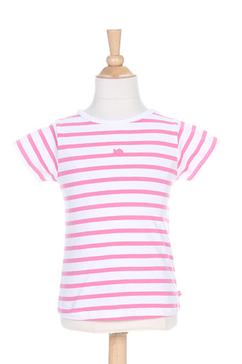week end a la mer t-shirts fille de couleur rose