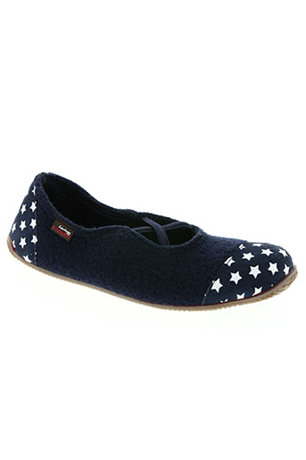 living kitzbühel chaussures femme de couleur bleu