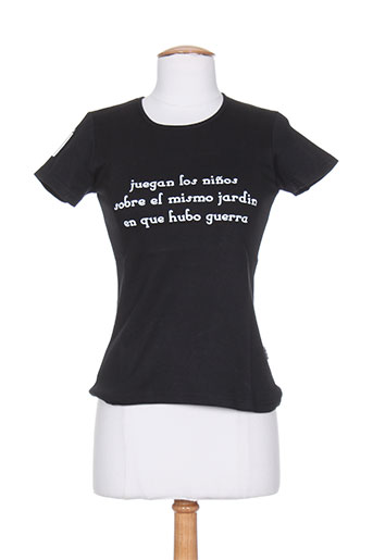 poetik t-shirts / tops femme de couleur noir