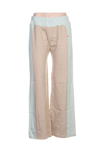 ideo pantalons femme de couleur beige