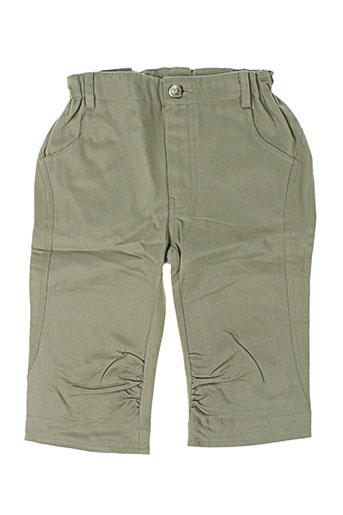 ideo pantacourts fille de couleur vert