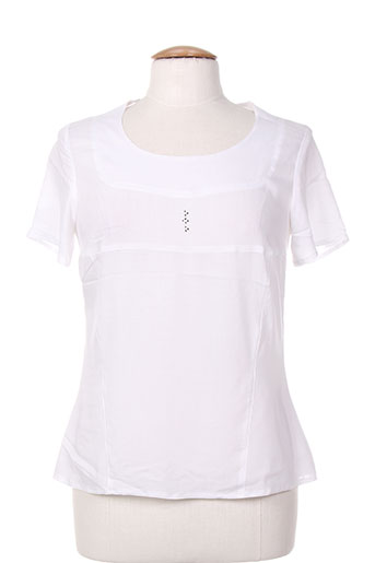 jean gabriel t-shirts femme de couleur blanc