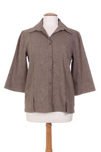 griffon chemises femme de couleur marron