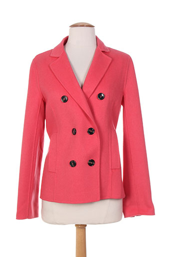 maxmara vestes femme de couleur rose