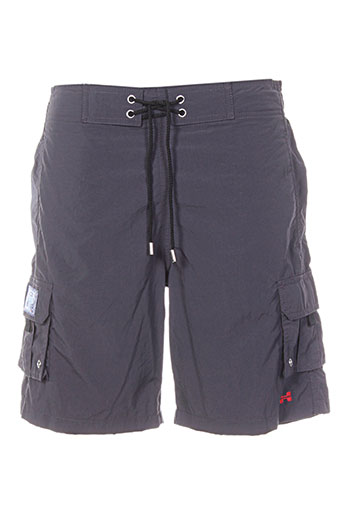 hom maillots de bain homme de couleur gris