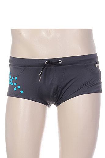 hom maillots de bain homme de couleur gris