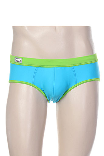 nit maillots de bain homme de couleur bleu