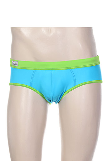 nit maillots de bain homme de couleur bleu