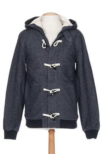 teddy smith vestes homme de couleur bleu