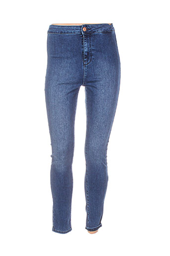 noisy may jeans femme de couleur bleu